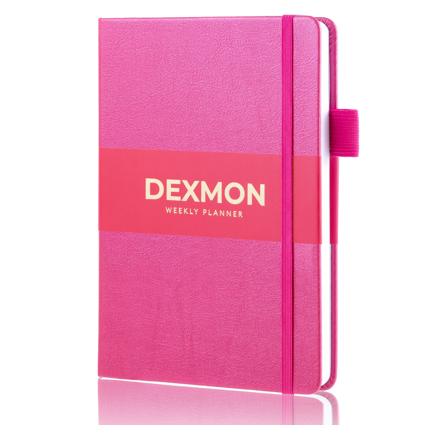 Dexmon Planner, Undated Yearly Planner for Productivity Increasing, A5 (Black)