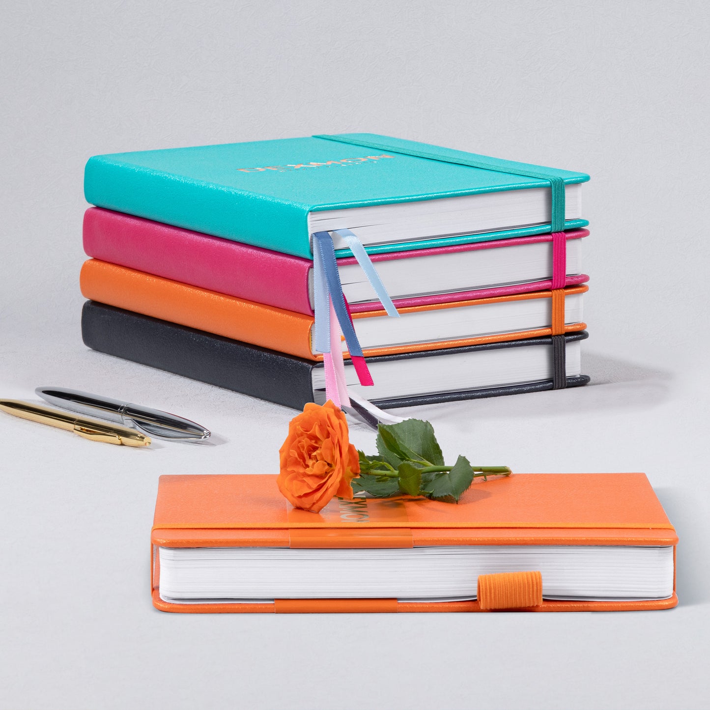 Dexmon Planner, Undated Yearly Planner for Productivity Increasing, A5 (Black)